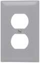 Duplex Receptacle OpeningsGray