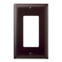 Brown Decorator Wall Plate