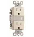 Light Almond Night Light With DuplexTamper-Resistant Receptacle