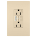 radiant® 15-Amp 125-Volt Self-Test, Tamper-Resistant GFCI Duplex Receptacle, 1-Pack, Ivory