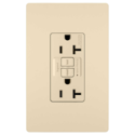 radiant® 20-Amp 125-Volt Commercial / Residential Self-Test Tamper-Resistant GFCI Duplex Receptacle, 1-Pack, Ivory