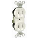 15-Amp 125-Volt Residential Non-Grounding Duplex Receptacle, 1-Pack, White