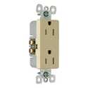 Radiant® 15-Amp Residential Tamper-Resistant Duplex Receptacle, 1-Pack, Ivory