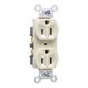 Ivory Back Wire Receptacle