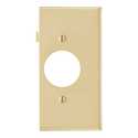 Ivory Outlet Single End Sectional Wall Plate