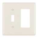 Wall Plate Tog/Deco Light Almond