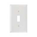 Light Almond 1-Gang 1-Toggle Switch Wall Plate 10-Pack
