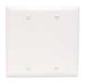 White Blank Wall Plate