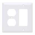 Wall Plate Duplex/Deco White