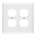 White Outlet Wall Plate