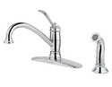 Kitchen Faucet 1-Handle High Arc Brookwood Chrome