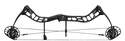 Black Brute Atk Left Handed Compound Bow With Hunter Package