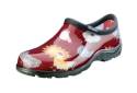 Women's Size 10 Barn Red Chicken Rain And Garden Shoes