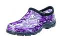 Women's Size 8 Purple Paw Print Rain And Garden Shoes