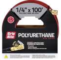 1/4-Inch X 100-Foot, Polyurethane Air Hose, With 6 Ball Coupler And Plug