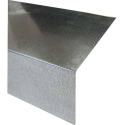 3-Inch X 5-Inch X 10-Foot With Hem KLR Galvanized Angle Flashing