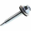 #14 x 3/4-Inch Metal Tite Galvanized Screw/Washer 1-Pound