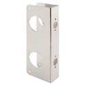 2-1/8-Inch Double Bore Stainless Steel Door Reinforcer