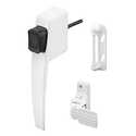 White Screen And Storm Door Push Button Latch Set