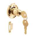 Brass Keyed Cabinet/Drawer Lock