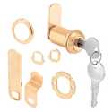 1-3/8-Inch Brass Plated Diecast Cam Lock