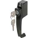 Black Push Button Lock With Key