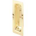 3-1/4-Inch Brass Plated Closet Door Pull Handle