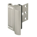 Satin Nickel Door Lock With Integral Pull Solid Brass