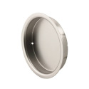 2-1/8-Inch Satin Nickel Closet Door Finger Pull 2-Pack