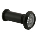 9/16-Inch Matte Black 200 Degree Door Viewer Solid Brass