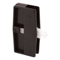 Sliding Screen Door Latch And Pull - For New Columbia Sliding Screen Doors, Plastic, Black, 1-Pack