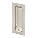 3-1/4-Inch Oblong Satin Nickel Closet Door Pull Handle
