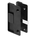 Sliding Screen Door  Handle - For Columbia Sliding Screen Door, 1/2 in. Thick Door, Diecast, Black, 1-Pack