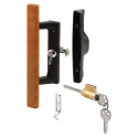 Aluminum Diecast Keyed Sliding Door Handle Set