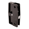 Screen Door Latch And Pull - For Academy/Better Bilt Sliding Screen Door, Mortise Style, Plastic, Black, 1-Pack