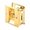 Brass Pocket Door Lock/Pull