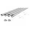 3-Foot Aluminum Screen Frame Kit White