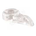 1/32-Inch Clear Plastic Flush Panel Clips With Screws