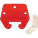Red Plastic Drawer Track Guide And Glides Kit