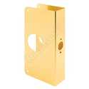 2-3/8-Inch Brass Backset Lock And Door Reinforcer