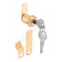 7/8-Inch Brass Drawer And Cabinet Keyed Cam Lock
