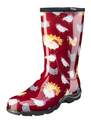 Rain & Garden Chicken Barn Red Women's Boot, 6