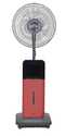 Red Mister Fan With Bluetooth And Speakers