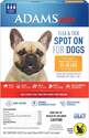 Adams Plus Flea & Tick Spot On For Medium Dogs, 15-30 Pounds