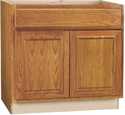 36 x 34-1/2 x 24-Inch Oak Base Cabinet 