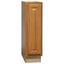 9 x 34-1/2 x 24-Inch Oak Full Door Base Cabinet 