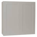 36 x 30 x 12-Inch Pewter Wall Cabinet 