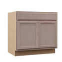 Unfinished Beech 36-Inch Sink Base Cabinet