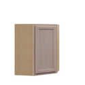 Unfinished Beech 24-Inch X 30-Inch Corner Wall Cabinet