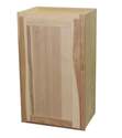 18 x 30 x 12-Inch Premium Ready To Finish Hickory Single Door Wall Cabinet